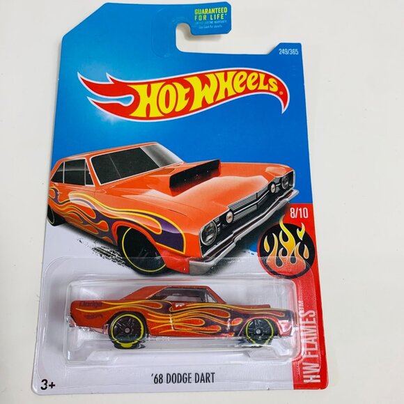 Hot Wheels Lot of 7 Die Cast Cars Baby Boomer Tooned Flames Nightburnerz Series - Picture 6 of 16